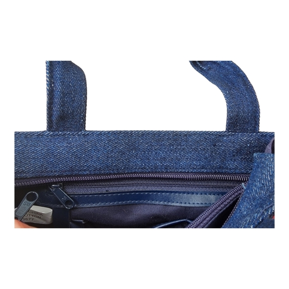 St John's Bay Authentic Denim Purse and Wallet, America Flag, Red/White/… - Picture 6 of 13